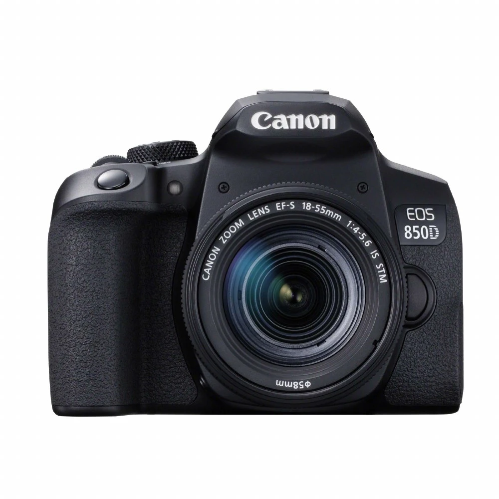 Canon EOS 850D DSLR Camera + 18-55mm IS STM Lens-01