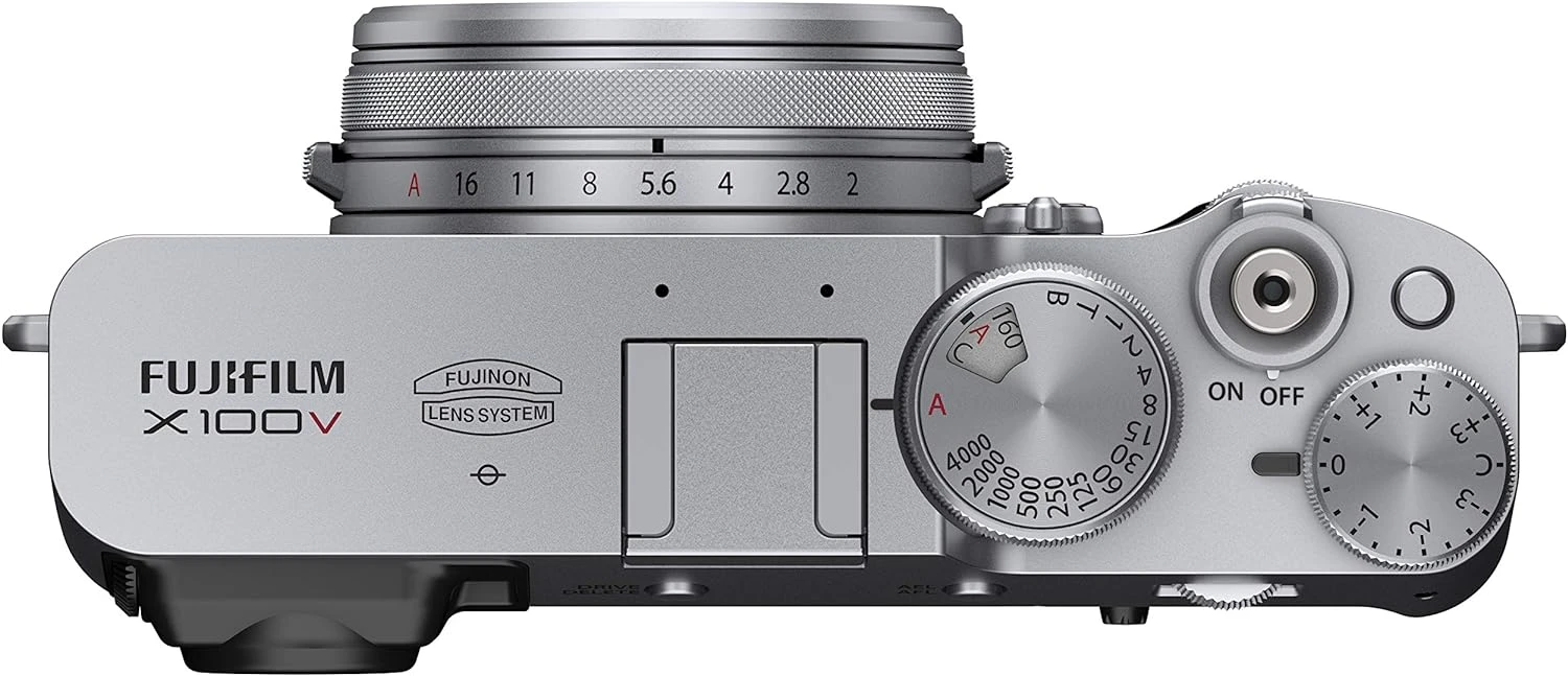 Fujifilm X100V Digital Camera - Silver-05