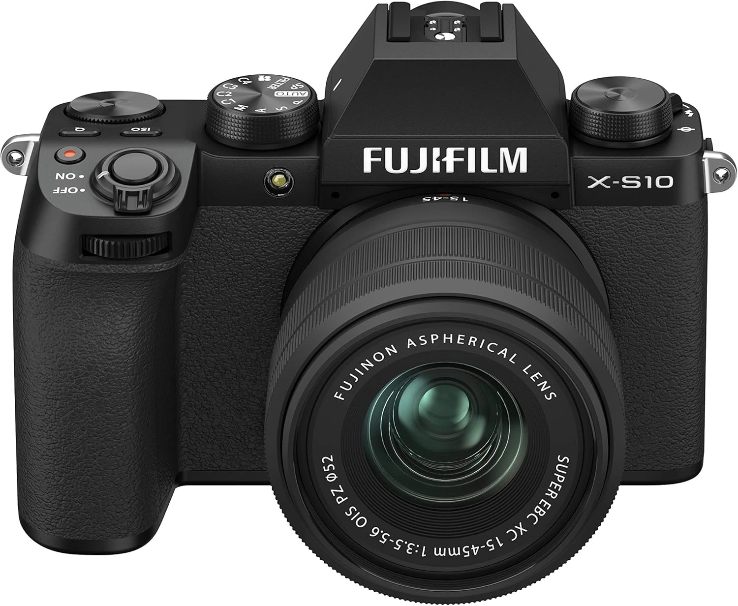 Fujifilm X-S10 Mirrorless Digital Camera with 15-45mm f/3.5-5.6 Lens (Black)-02