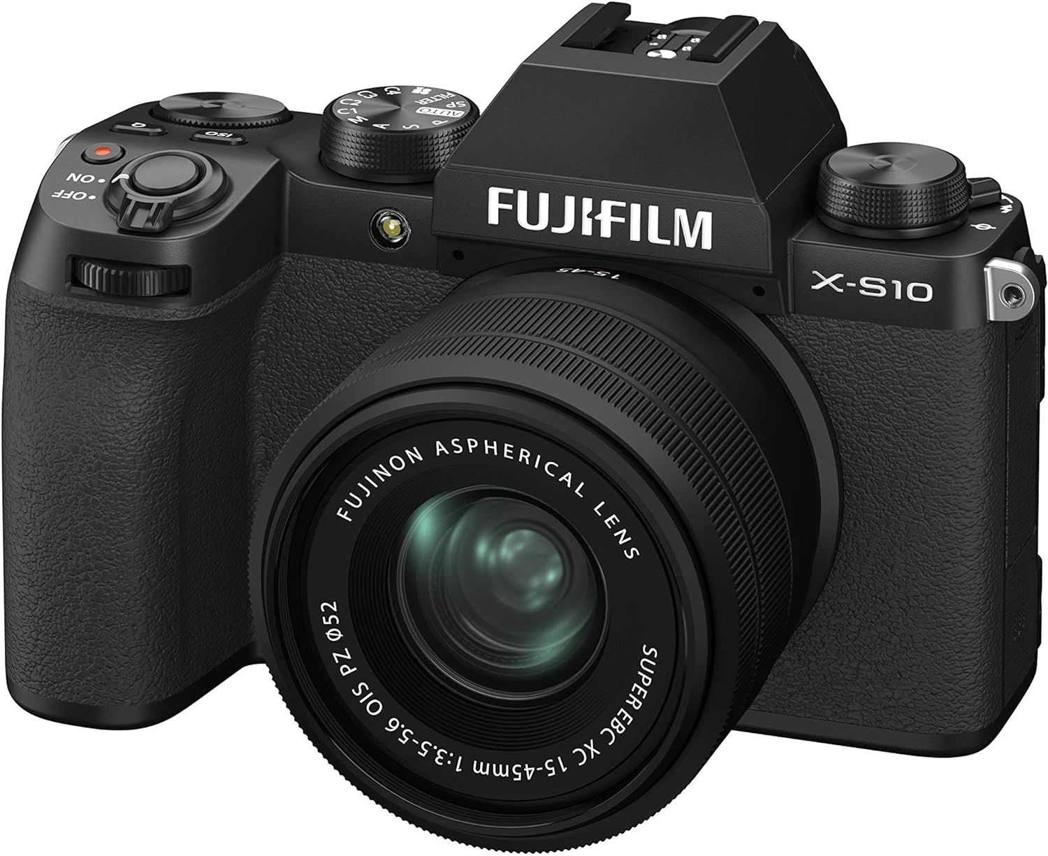 Fujifilm X-S10 Mirrorless Digital Camera with 15-45mm f/3.5-5.6 Lens (Black)-03