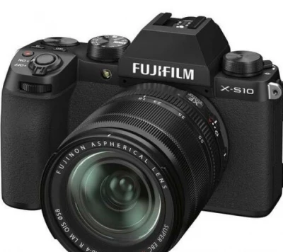 Fujifilm X-S10 Mirrorless Digital Camera with 18-55mm f/2.8-4 Lens (Black)-01