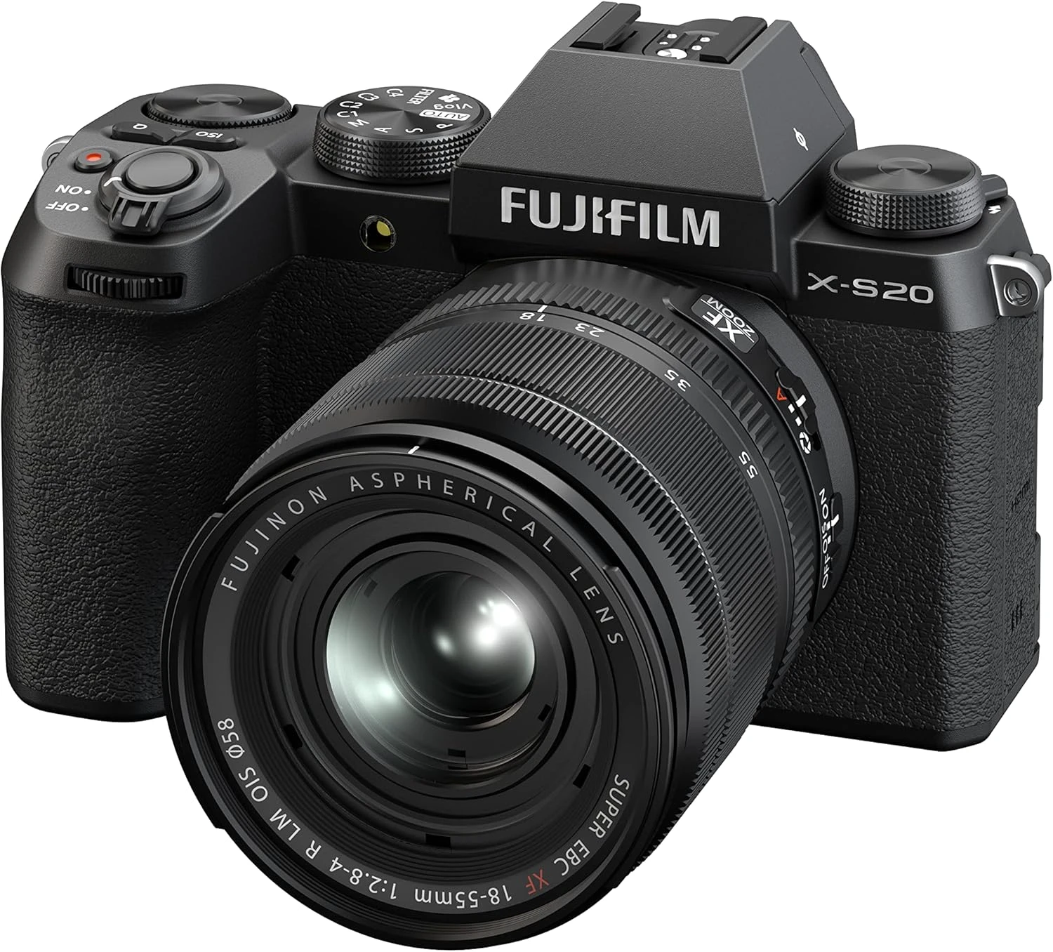 Fujifilm X-S20 Digital Camera with XF 18-55mm R Lens - Black-02