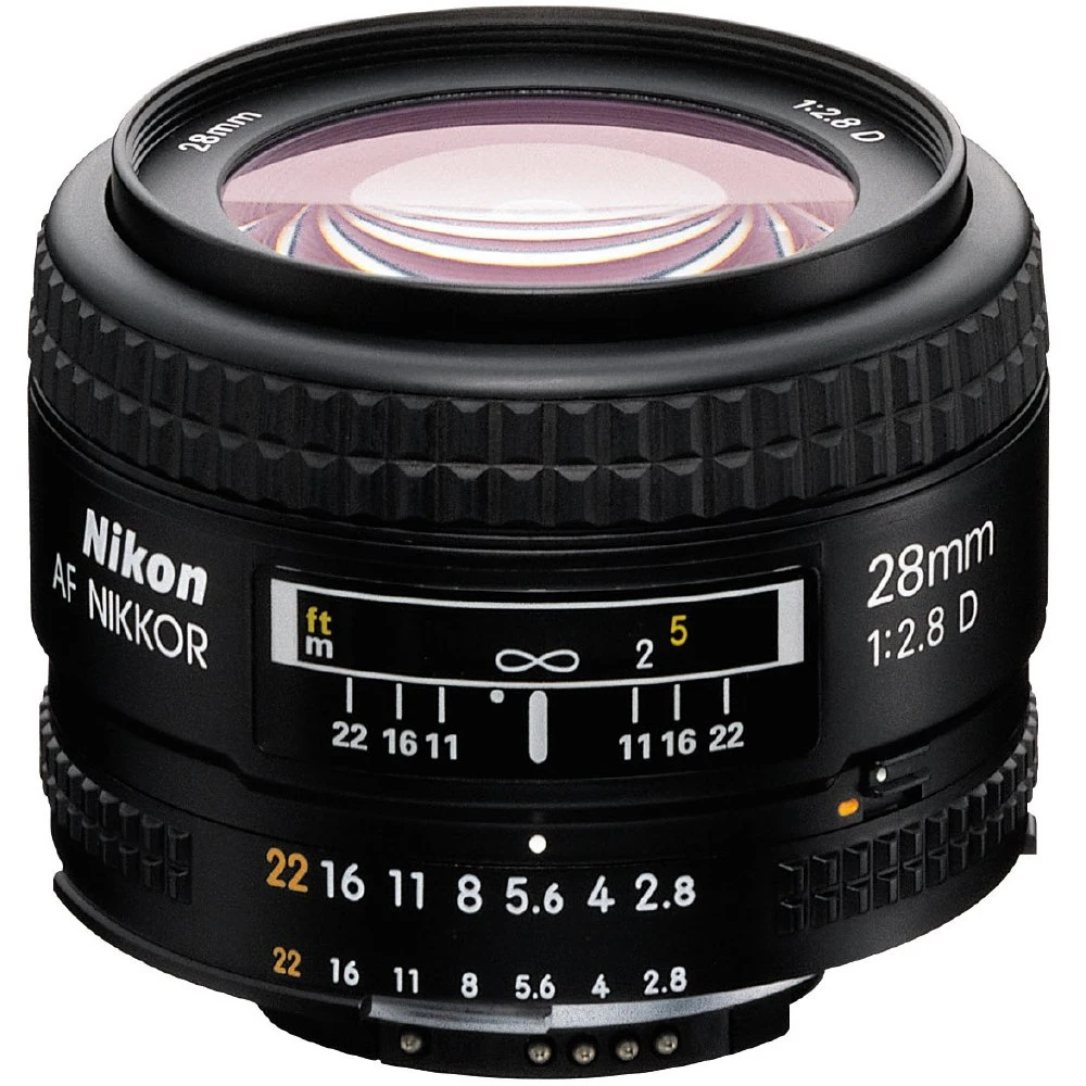 Nikon 28mm f/2.8D AF Nikkor FX Full Frame Lens-02