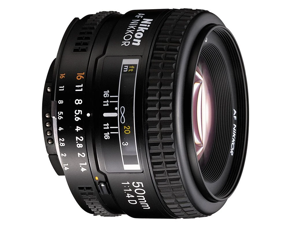 Nikon AF 50mm f/1.4D Nikkor FX Lens-01