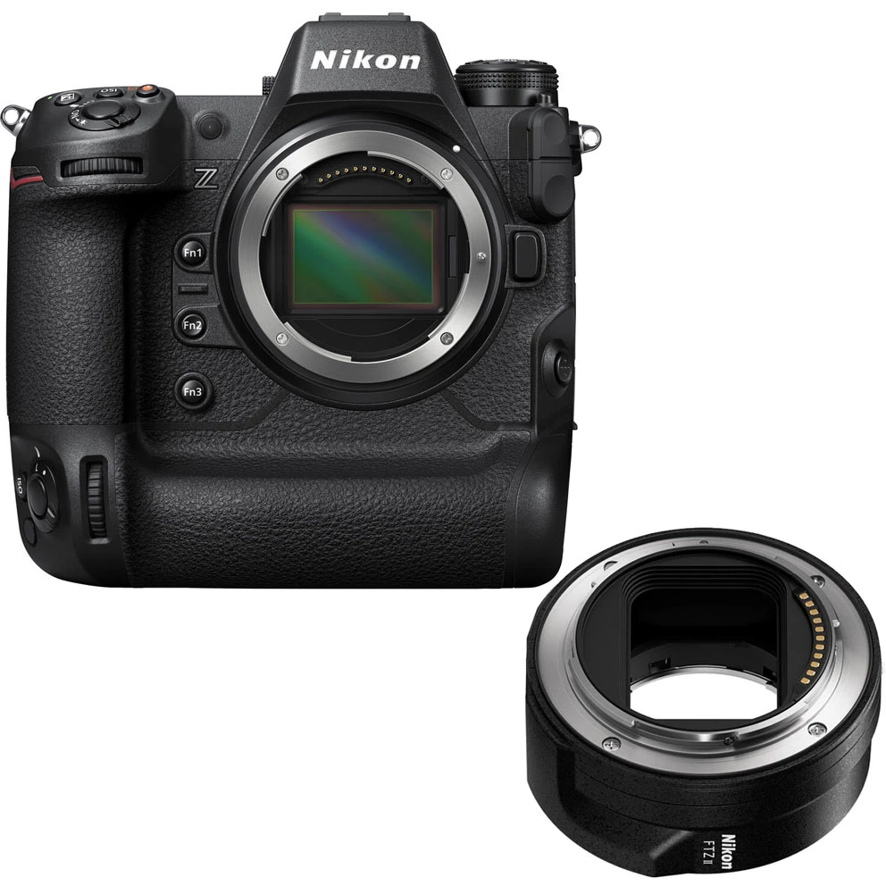 Nikon Z9 Mirrorless Digital Camera + FTZ II Adapter-01