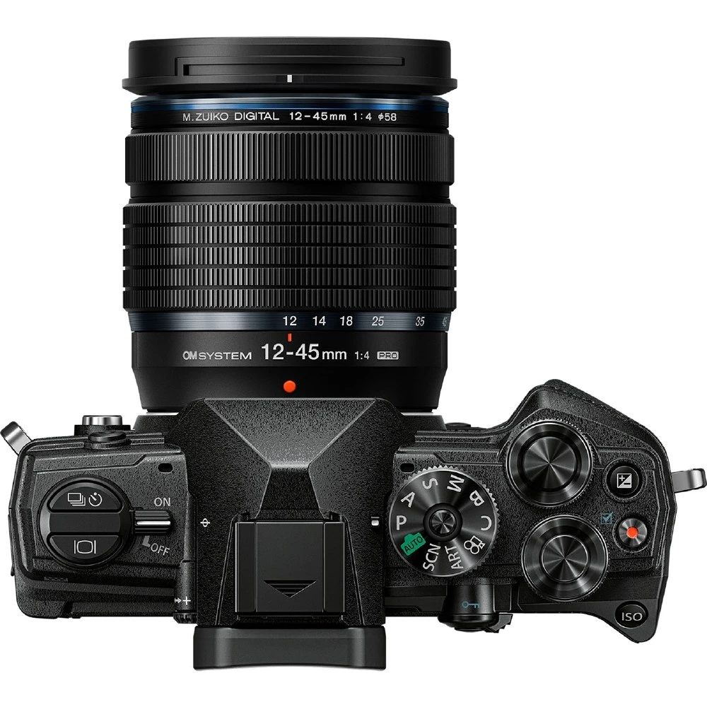 Olympus OM SYSTEM OM-5 Digital Camera + 12-45mm f/4 PRO Lens (Black)-02
