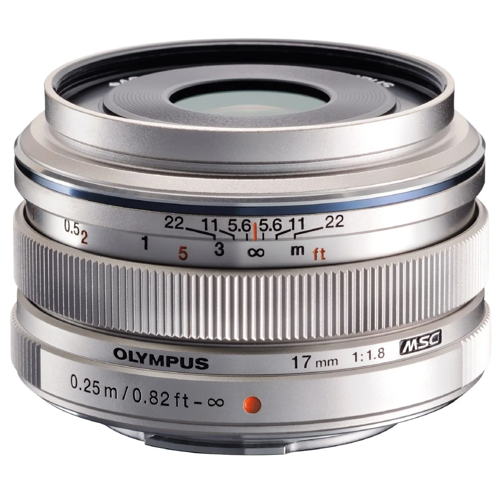 Olympus OM SYSYEM M.Zuiko Digital 17mm f/1.8 Lens (Silver)-01
