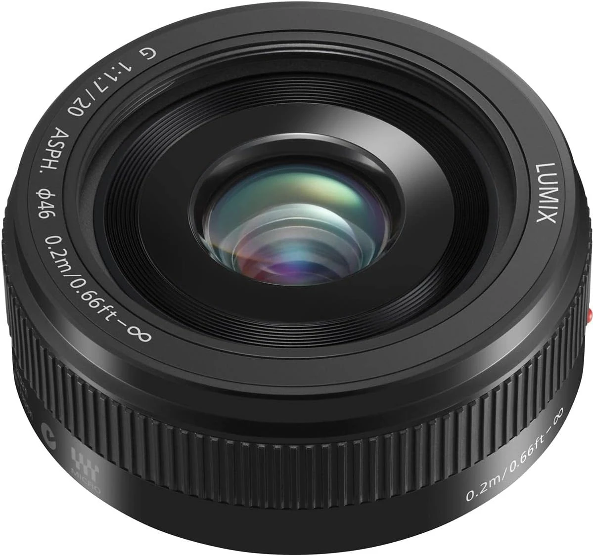 Panasonic Lumix G 20mm f/1.7 II ASPH. Lens (Black)-01