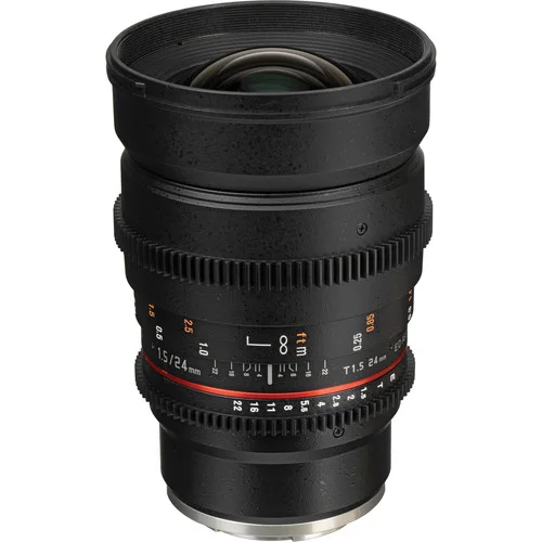 Samyang 24mm T1.5 VDSLRII Cine Lens for Sony E-Mount-01