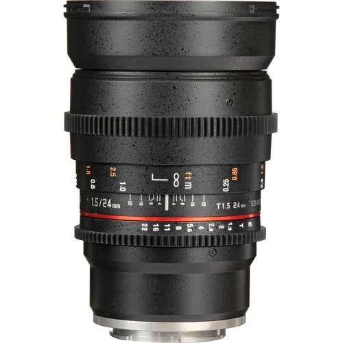 Samyang 24mm T1.5 VDSLRII Cine Lens for Sony E-Mount-02
