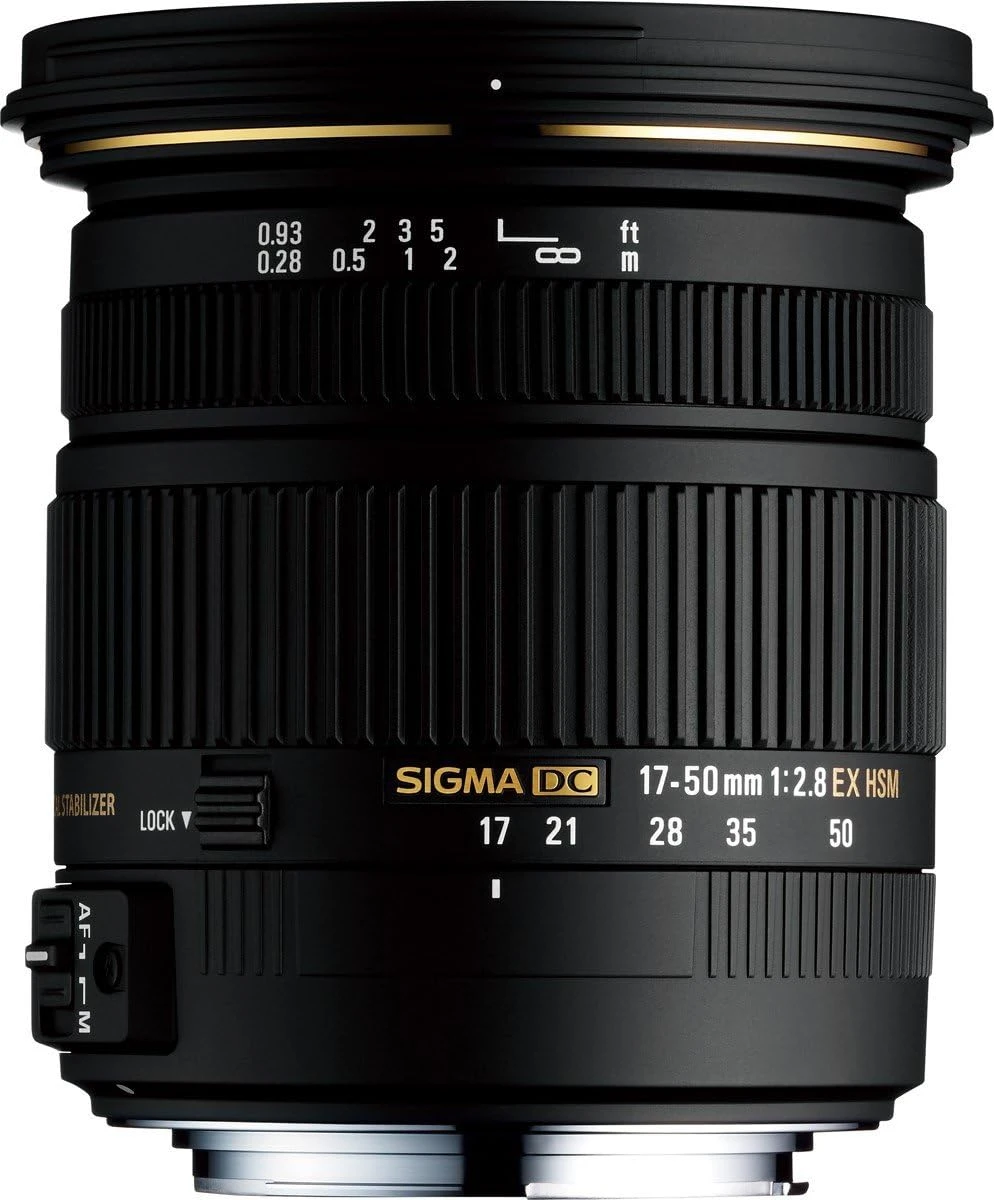 Sigma 17-50mm f/2.8 EX DC OS HSM Lens for Nikon F-01