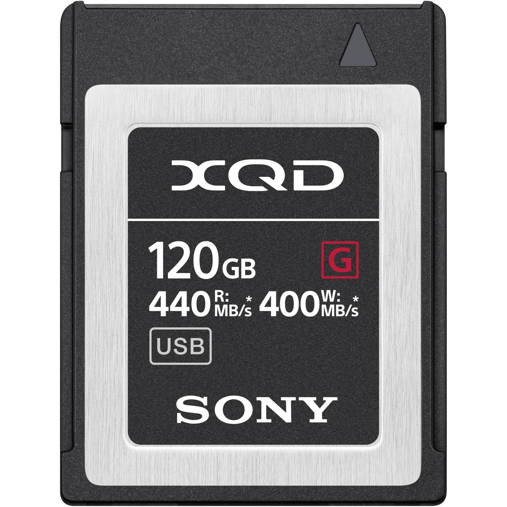 Sony 120GB XQD G Series Memory Card (QD-G120F)-01