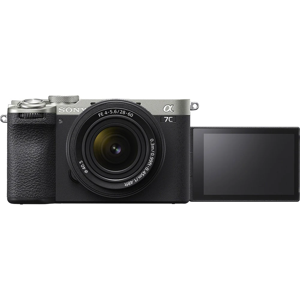 Sony a7C II Mirrorless Digital Camera + 28-60mm Lens (Silver)-03