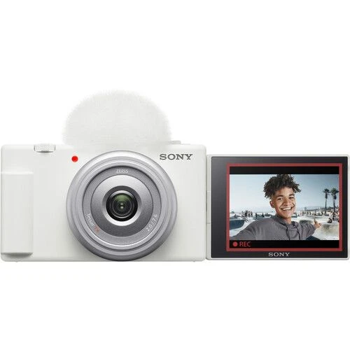 Sony ZV-1F Vlog Camera (White)-04