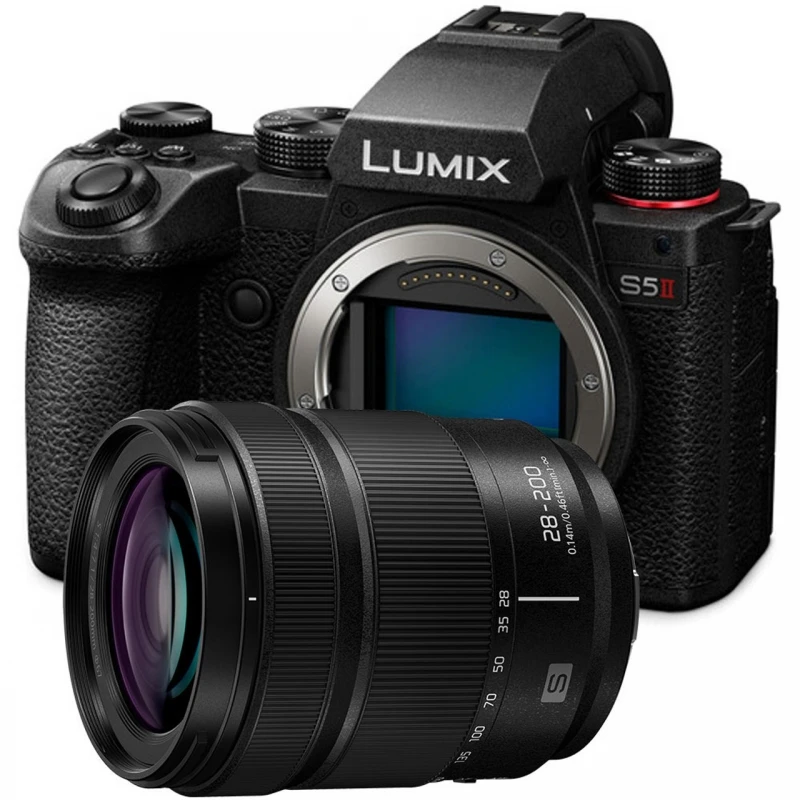 Panasonic Lumix S5 II Digital Camera + 28-200mm f/4-7.1 Lens-01