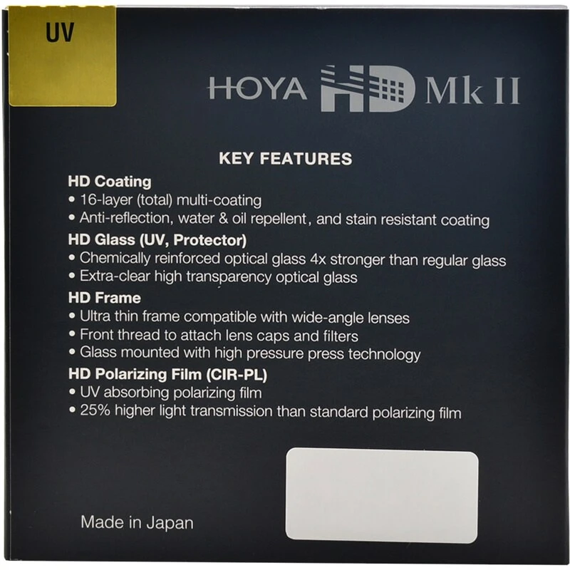 Hoya 77mm HD II UV Filter-02