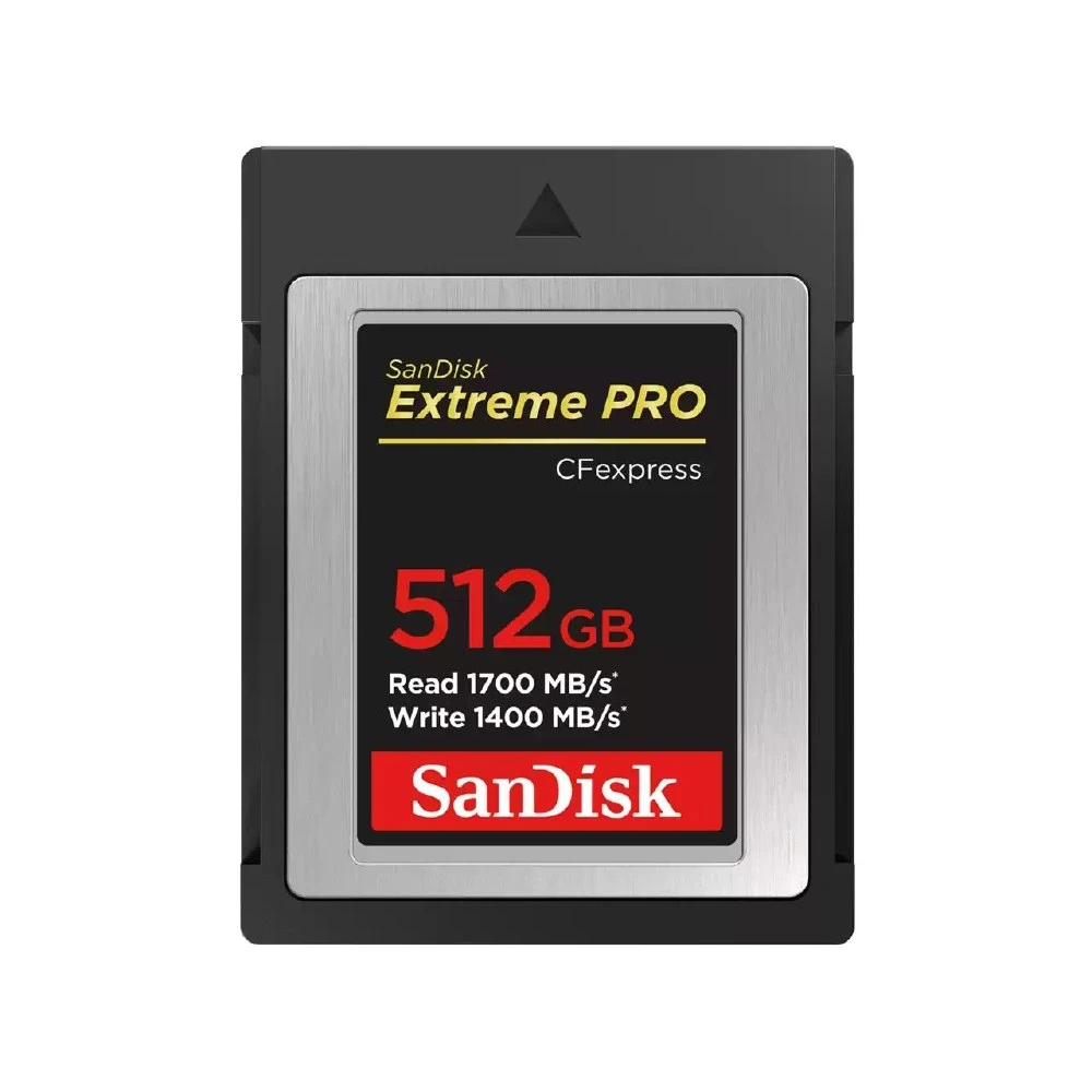SanDisk 512GB Extreme Pro (1700MB/Sec) Cfexpress Type B Memory Card-01