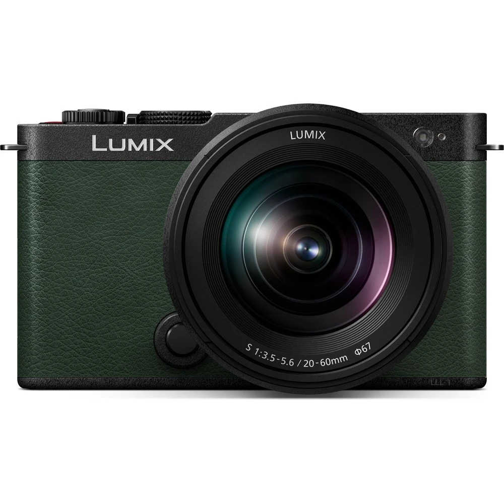 Panasonic Lumix S9 Digital Camera Body with 20-60mm f3.5-5.6 Lens - Green-01